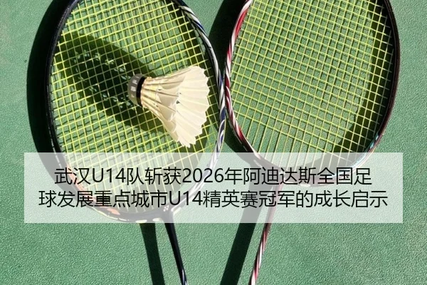 武汉U14队斩获2026年阿迪达斯全国足球发展重点城市U14精英赛冠军的成长启示（BAJIESPORTS）